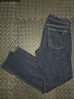 rag & bone Men's Skinny Jeans - Dark Blue Denim